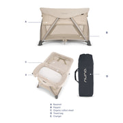 SENA Aire with Zip-Off Bassinet & Changer