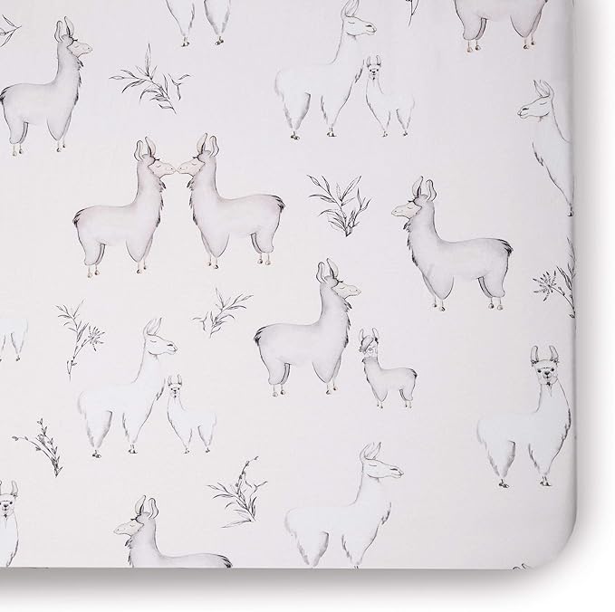 Llama Crib Sheet