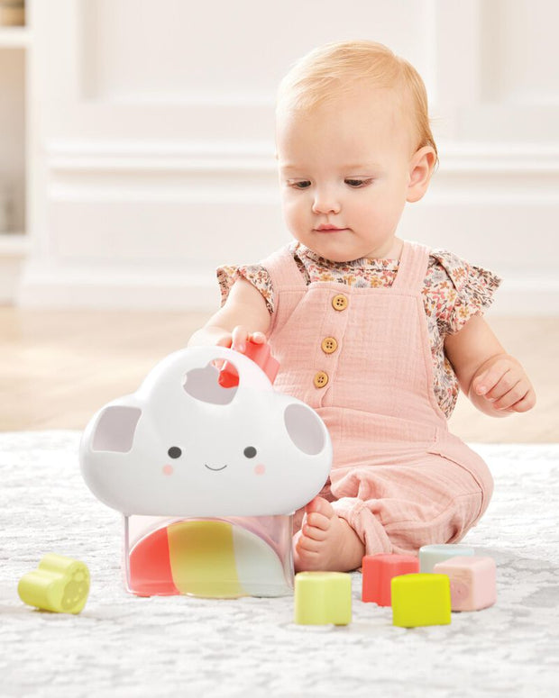 Silver Lining Cloud Shape Sorter