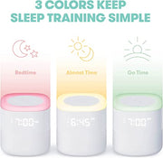 3-In-1 Sound Machine + When-to-Wake Clock + Nightlight