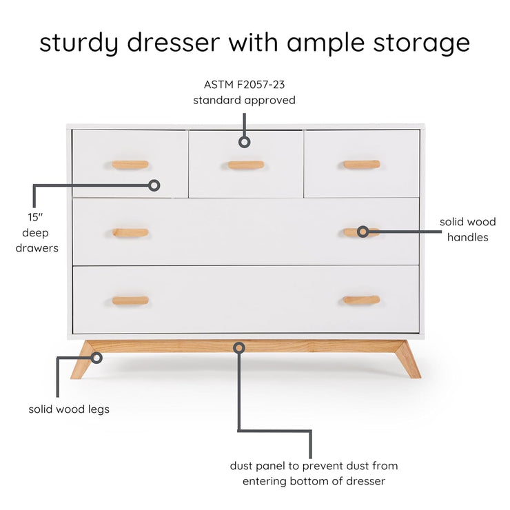 Soho 5-Drawer Dresser