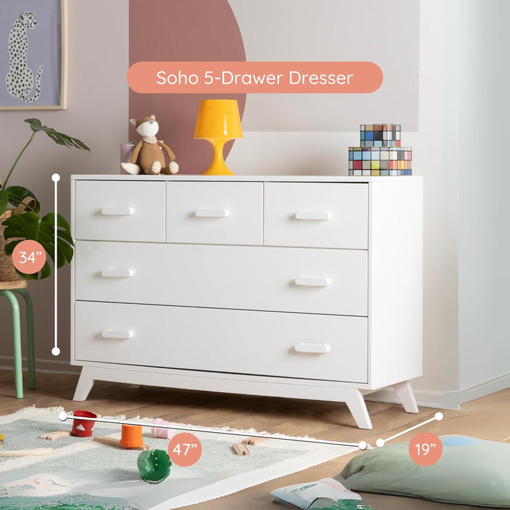 Soho 5-Drawer Dresser