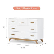 Soho 5-Drawer Dresser