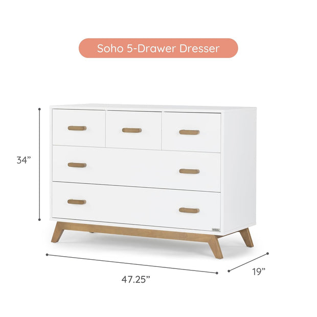 Soho 5-Drawer Dresser