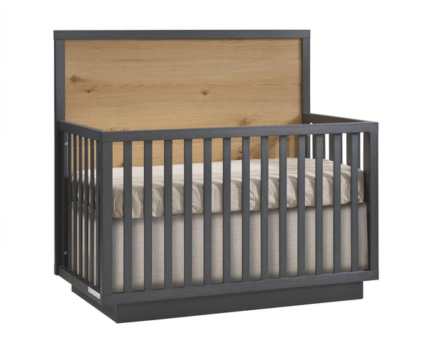 Como Naturale 5-in-1 Crib with Wood Panel