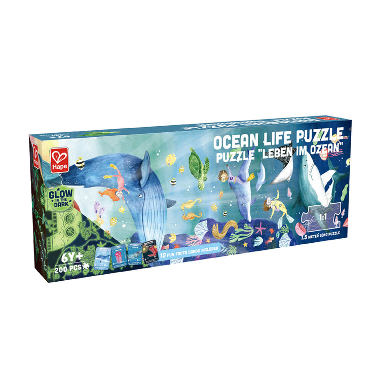 Ocean Life Puzzle - Glow in the Dark