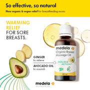 Organic Breast Massage Oil