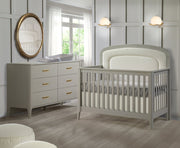 Palo 5-in-1 Crib with Upholstered Panel