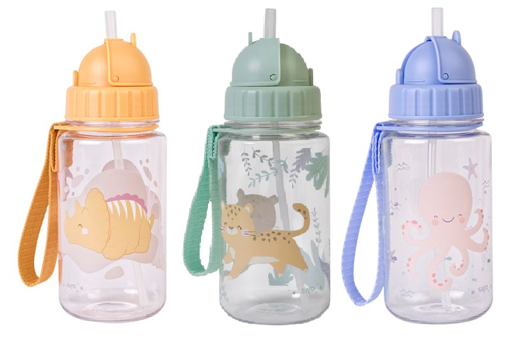 Kids Bottle W/Straw