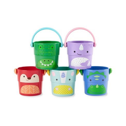 Zoo Stack & Pour Buckets