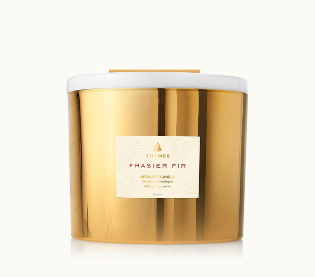 Gold 3-Wick Candle