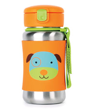 Zoo Stainless Steel Straw Bottle