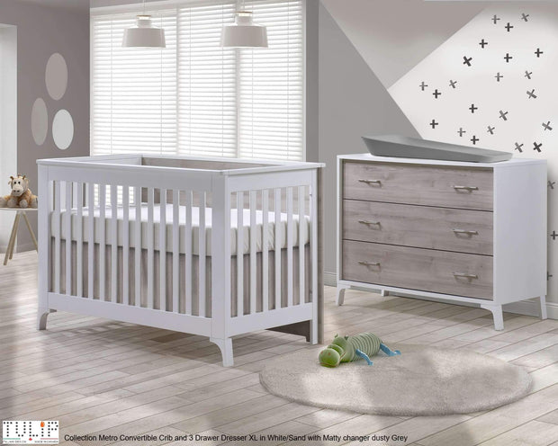 Metro Crib & Dresser