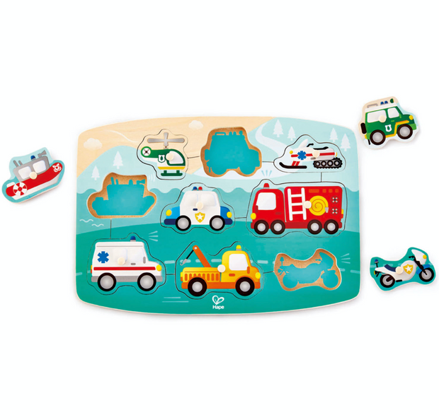 Emergency Vehicles Puzzle