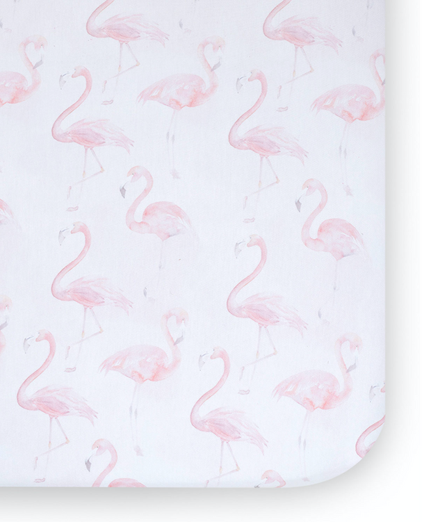 Flamingo Crib Sheet