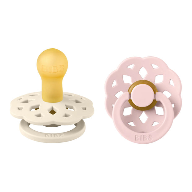 Boheme Pacifier - Round - Natural Rubber Latex (2-Pack)