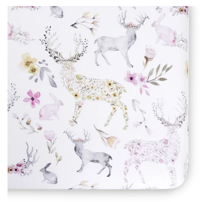 Fawn Crib Sheet