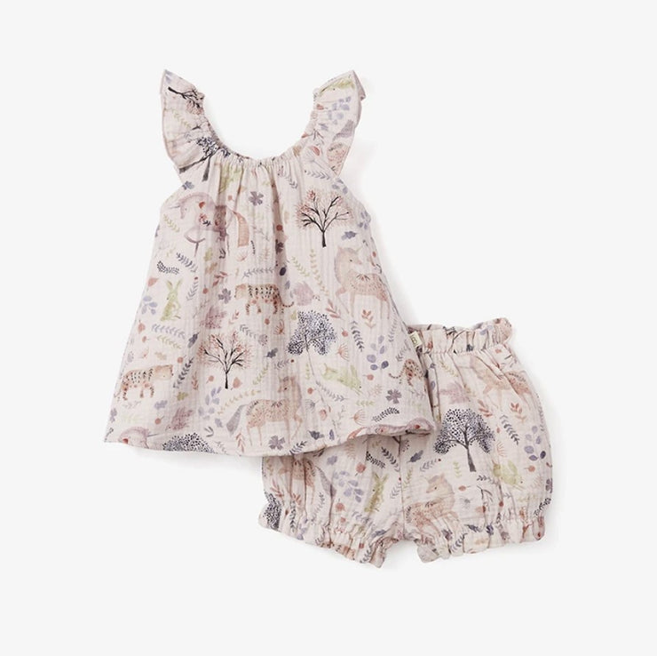 Floral Flutter Dress