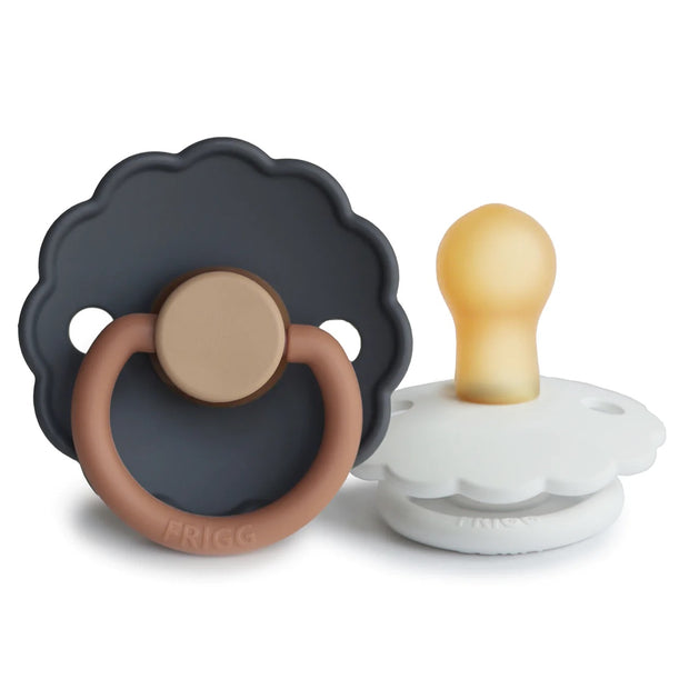 Daisy Natural Rubber Pacifier 2-Pack