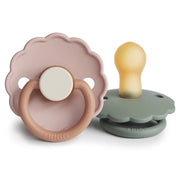 Daisy Natural Rubber Pacifier 2-Pack