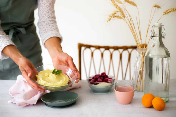 Glass Meal Set