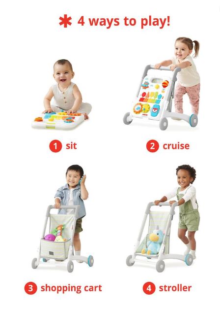 Explore & More Grow 4-In-1 Walker